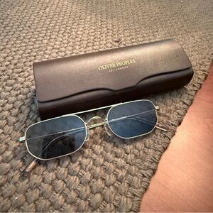 Oliver Peoples Rectangular Sunglasses